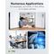 Glasfaserkabel (FTTH), Singlemode (OS2) White, (Simplex), 0,5 m, 0.5m- VPE: 1