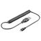 Micro-USB Lade- und Synchronisationskabel, Spiralkabel- VPE: 1