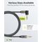 Audio Verbindungskabel AUX, 3,5 mm stereo, 90°, 5 m, 5m- VPE: 1