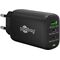 USB-C™ PD GaN Multiport-Schnellladegerät (65 W) schwarz, schwarz- VPE: 1