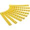 Kabelmarker-Clips Buchstaben A-C, für Kabeldurchmesser von 5,6 - 7,4 mm, 6mm- VPE: 1
