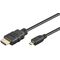 Ultra High-Speed HDMI™-Kabel auf Micro-HDMI™, 2m- VPE: 1