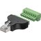 Terminal Block 8-pin > RJ45-Stecker (8P8C)- VPE: 1