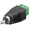 Terminal Block 2-pin > Cinch-Stecker- VPE: 10