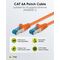CAT 6A Patchkabel, S/FTP (PiMF), orange, 2m- VPE: 1