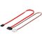 HDD S-ATA SlimLine Kabel 1,5 Gbit/s/3 Gbit/s 2in1, 0.3m- VPE: 1