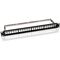 19 Zoll (48,3 cm) Keystone-Patchpanel (STP), unbestückt (1 HE), mit Erdungskabel- VPE: 1