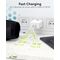 USB-A QC Dual-Schnellladegerät (28 W) weiß, Weiß- VPE: 1