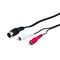 Audio-Kabeladapter, DIN-Stecker zu Stereo-Cinch-Stecker, 1.5m- VPE: 1