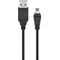 USB 2.0 Hi-Speed-Kabel, schwarz, 1.8m- VPE: 1