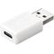 USB 3.0 SuperSpeed-Adapter USB-A auf USB-C™, weiß- VPE: 1