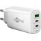 USB-C™ PD GaN Multiport-Schnellladegerät (65 W) weiß, Weiß- VPE: 1