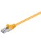 CAT 5e Patchkabel, SF/UTP, gelb, 2m- VPE: 1