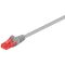 CAT 6 Patchkabel, U/UTP, grau, 5m- VPE: 1
