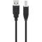 USB 2.0 Hi-Speed-Kabel, schwarz, 1.8m- VPE: 1
