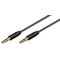 Audio Verbindungskabel AUX, 3,5 mm stereo 3-pol., slim, CU, 1.5m- VPE: 1