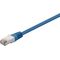 CAT 5e Patchkabel, F/UTP, blau, 1m- VPE: 1