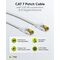 RJ45 Patchkabel CAT 6A S/FTP (PiMF), 500 MHz mit CAT 7 Rohkabel, weiß, 0.5m- VPE: 1