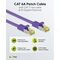 RJ45 Patchkabel CAT 6A S/FTP (PiMF), 500 MHz mit CAT 7 Rohkabel, violett, 1m- VPE: 1