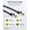 RJ45 Patchkabel CAT 6A S/FTP (PiMF), 500 MHz mit CAT 7 Rohkabel, schwarz, 3m- VPE: 1