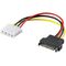 PC-Stromkabel/Stromadapter, SATA-Buchse zu 5.25-Buchse, 0.17m- VPE: 1