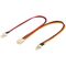 PC-Lüfter Y-Stromkabel, 3-Pin Stecker/Buchse, 0.22m- VPE: 1