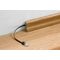 CAT 6 Flach-Patchkabel, U/FTP, schwarz, 0.5m- VPE: 1