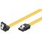 PC-Datenkabel, 6 Gbit/s, 90° Clip, 0.5m- VPE: 1