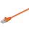 CAT 5e Patchkabel, U/UTP, orange, 1.5m- VPE: 1