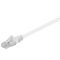 CAT 5e Patchkabel, U/UTP, weiß, 1.5m- VPE: 1