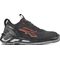 Sicherheitsschuh TUCKER Größe 46 schwarz/rot Schuhweite 11 S3 CI SRC ESD EN ISO 20345 gemilltes Leder U.POWER