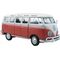 1:25 VW Bus "Samba", rot/weiß