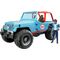 Jeep Cross Country racer blau mit Rennf.