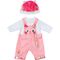 BABY born Einteiler mit Mütze 43cm