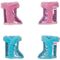 BABY born Glitzer Stiefel 2 sort. 43cm