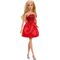 BRB 80 Jahre Mattel Puppe m. rotem Kleid