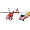 SIKU MB Rettungswagen und Helikopter