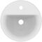 IDS Einbauwaschtisch CONNECT rund, 1 Hahnloch 380mm weiß IDEAL STANDARD