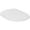 IDS WC-Sitz TIZIO mit Deckel, Scharniere verchomt weiß IDEAL STANDARD