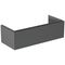 IDS Waschtischunterschrank CONCA 1 Auszug 1200mm anthrazit matt IDEAL STANDARD