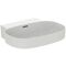 IDS Waschtisch LINDA-X m ÜL o HL 600x500mm weiß IDEAL STANDARD