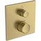 IDS UP-Brausethermostat Navigo CERATHERM 1 Verbraucher, eckig brushed gold IDEAL STANDARD