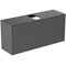 IDS Schubladenfront CONCA für WTU, 1202x550mm anthrazit matt IDEAL STANDARD