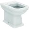 IDS Stand-Tiefspül-WC CALLA mit Spülrand, 365x540x400mm weiß IDEAL STANDARD