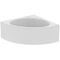 IDS Eck-Badewanne i.life 1400x1400x465mm weiß IDEAL STANDARD