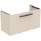 IDS Möbel-WT-Unterschrank i.life S 1 Auszug 800x375x440mm Sandbeige matt IDEAL STANDARD