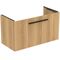 IDS Möbel-WT-Unterschrank i.life S 1 Auszug 800x375x440mm Eiche Natur IDEAL STANDARD