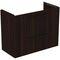 IDS Möbel-WT-Unterschrank i.life S 2 Auszüge 800x375x630mm Coffee Oak IDEAL STANDARD