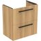 IDS Möbel-WT-Unterschrank i.life S 2 Auszüge 600x375x630mm Eiche Natur IDEAL STANDARD