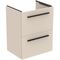 IDS Möbel-WT-Unterschrank i.life S 2 Auszüge 500x375x630mm Sandbeige matt IDEAL STANDARD